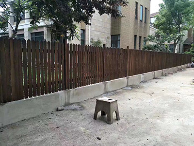 防腐木护栏图片2